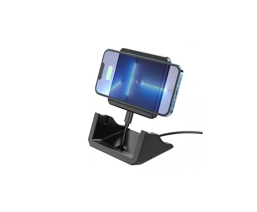 Беспроводное зарядное устройство BOROFONE BQ20 Wings multifunctional wireless fast charger, черный