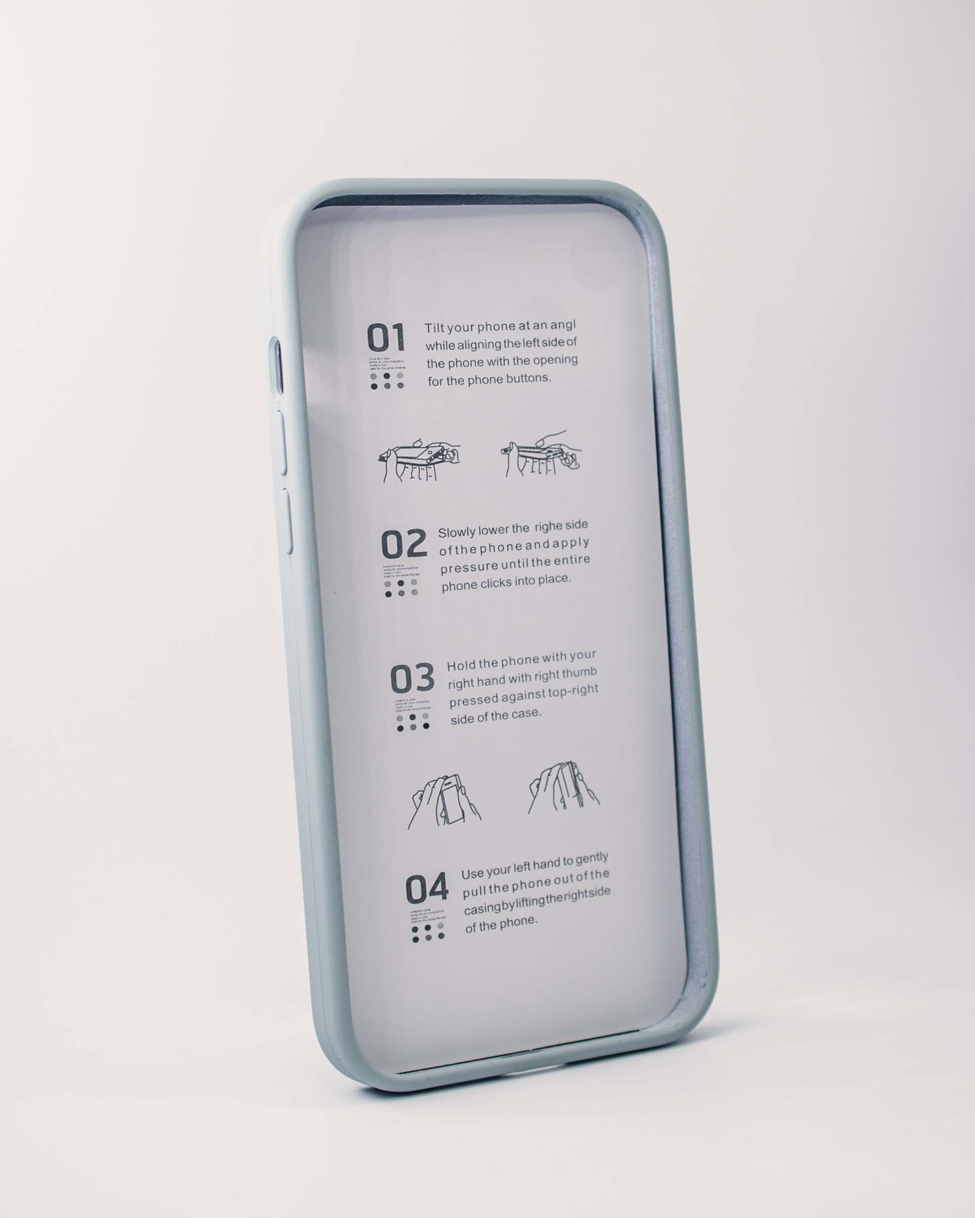 Чехол Piblue iPhone 14 Plus Silicone MagSafe, голубой