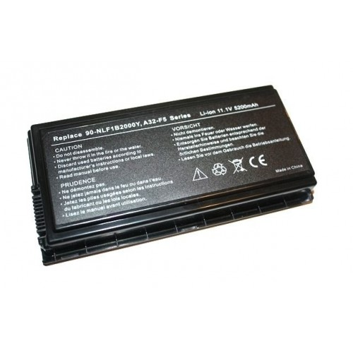 АКБ для ноутбука Asus F5/X50/X59 4400mAh черная (Org)