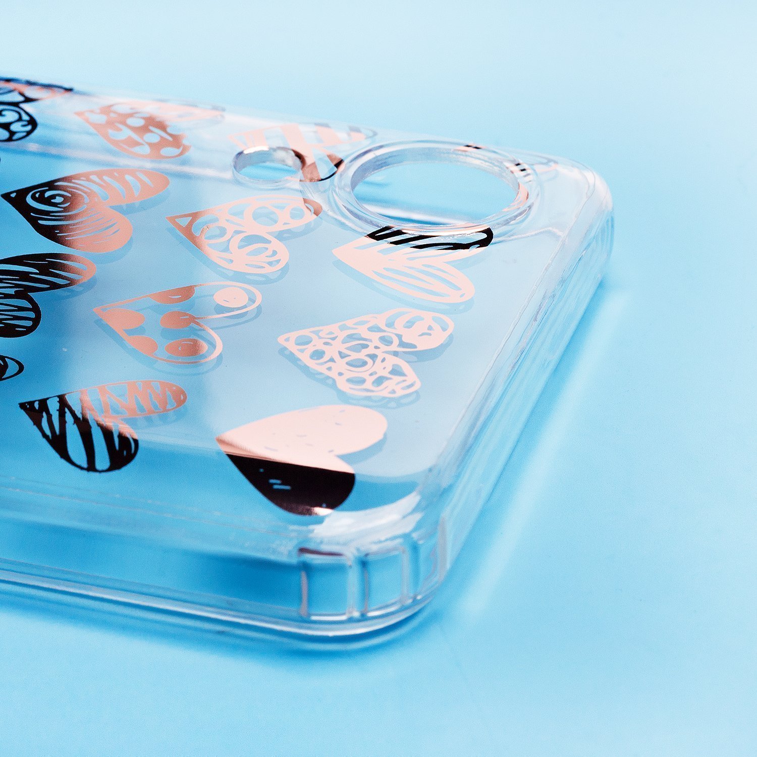 Чехол силиконовый Samsung A03 Core SM-A032 прозрачный с рисунком (02)