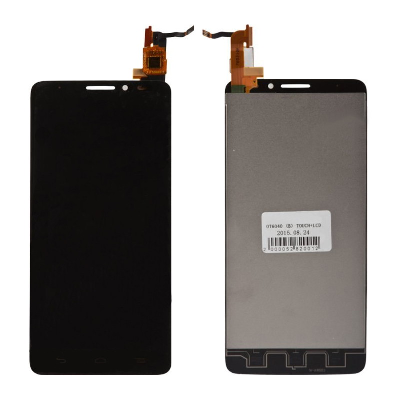 Дисплей Alcatel OT 6040 Idol X в сборе с тачскрином (Черный)