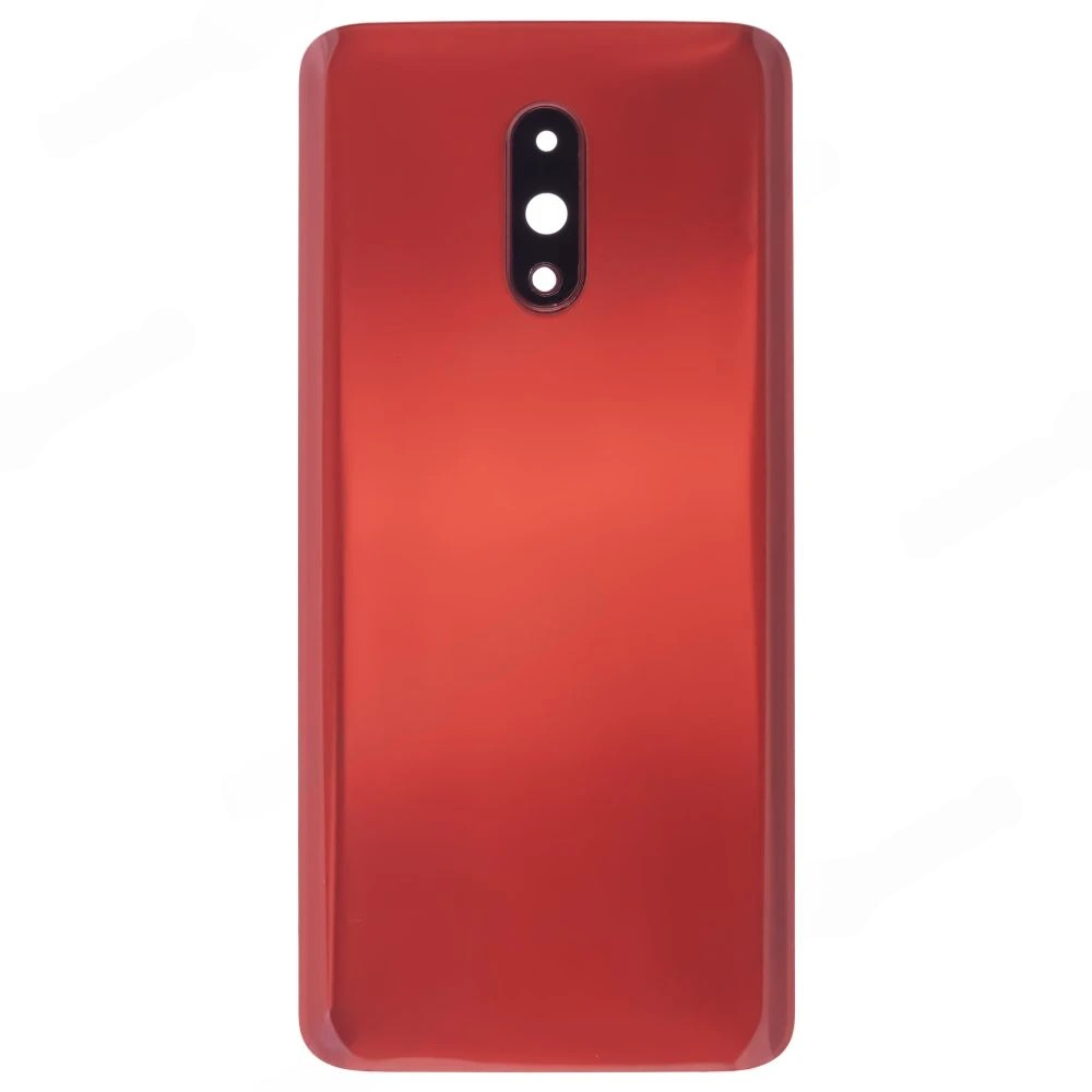 Задняя крышка в сборе со стеклом камеры OnePlus 7 (Красный) Premium (Org)