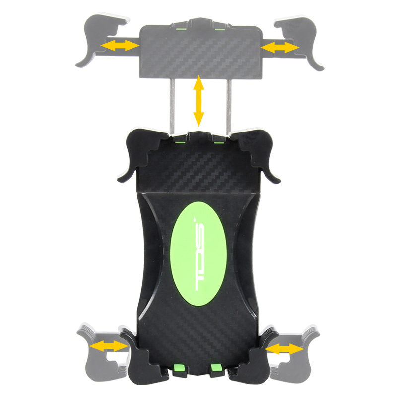 Держатель для вело/ мототехники TDS TS-CAA59 зеленый