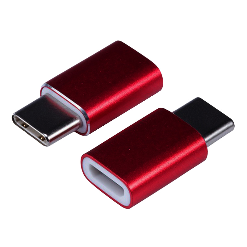Переходник HOCO UA8 с разъема кабеля micro на разъем USB Type-C