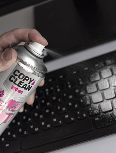 Очиститель пена для пластиковых поверхностей Copy Clean аэрозоль (0,520 л.)