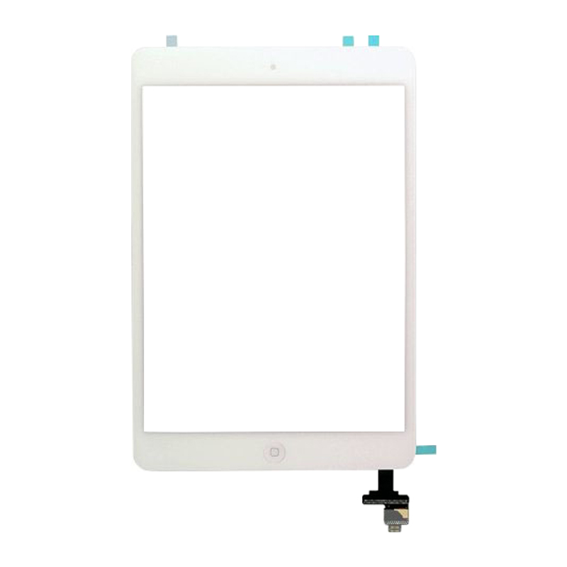 Тачскрин iPad Mini (A1432) с коннектором, кнопкой Home и скотчем Белый