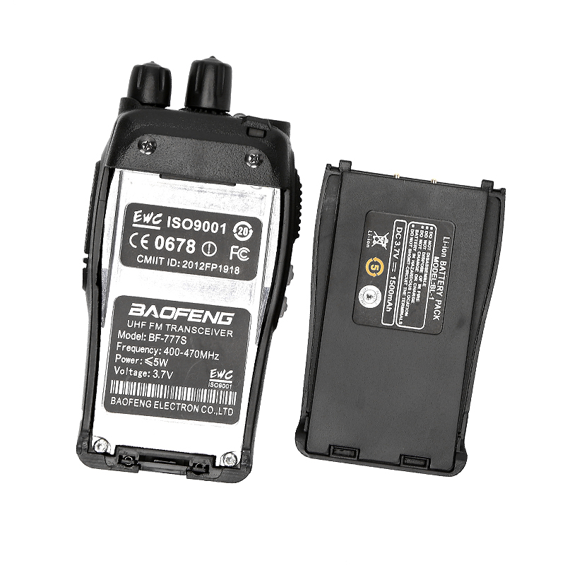 Рация Baofeng BF-777S комплект 1шт (UHF)