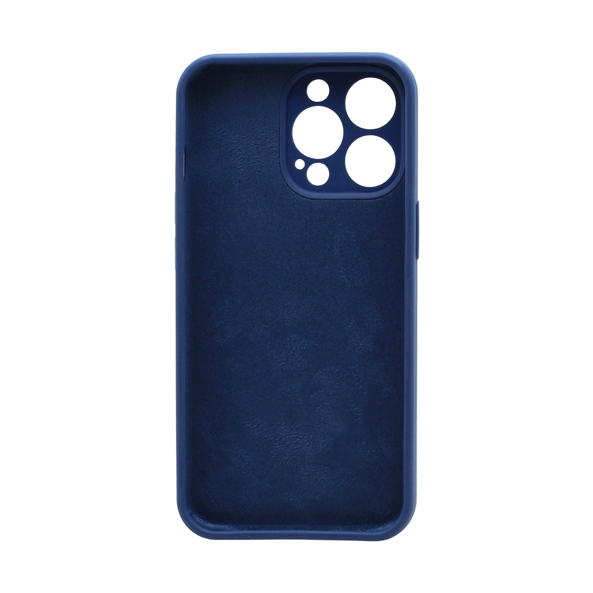 Чехол силиконовый гладкий Soft Touch iPhone 13 Pro, синий №20 (закрытый низ)