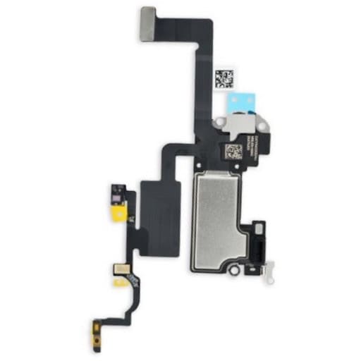 Шлейф iPhone 12/ 12 Pro на сенсор, с датчиком приближения, слуховым динамиком и микрофоном (Org)