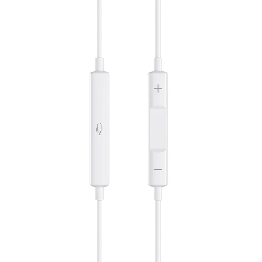 Наушники проводные APods Pro с микрофоном Lightning, белые (копия)