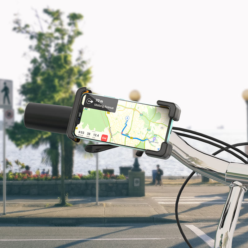 Держатель для вело/ мототехники HOCO CA93 Rider bike motorcycle universal holder, черный