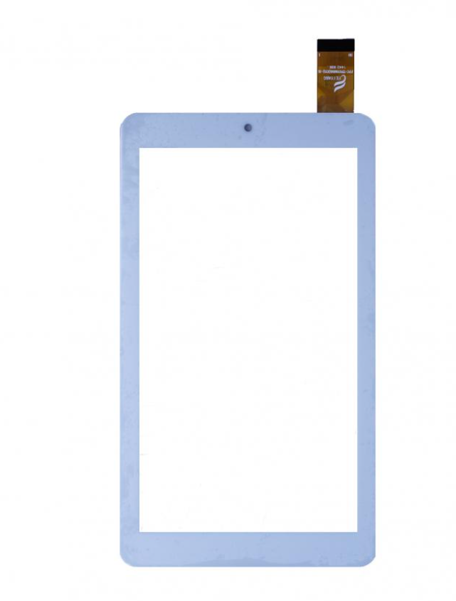 Китайский №75, 35, 65 (7') тачскрин,сенсорное белый. Верхний шлейф,самый ходовой тач для китайцев