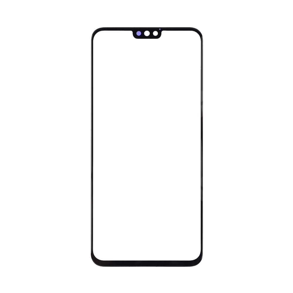 Стекло дисплея для переклейки Huawei Honor 8X с OCA пленкой, черное
