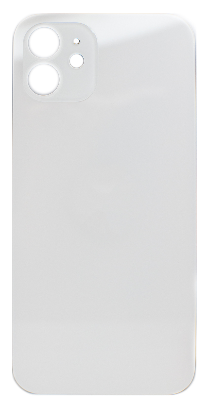Задняя крышка iPhone 12 стеклянная, легкая установка, белый