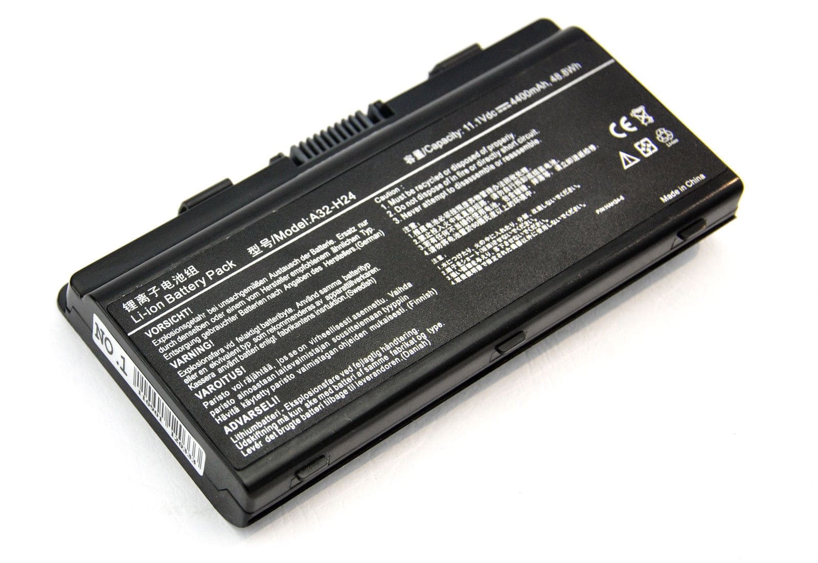 АКБ A32-H24 для ноутбука Hasee Elegance A300/A400 11.1V 4400mAh (OEM)