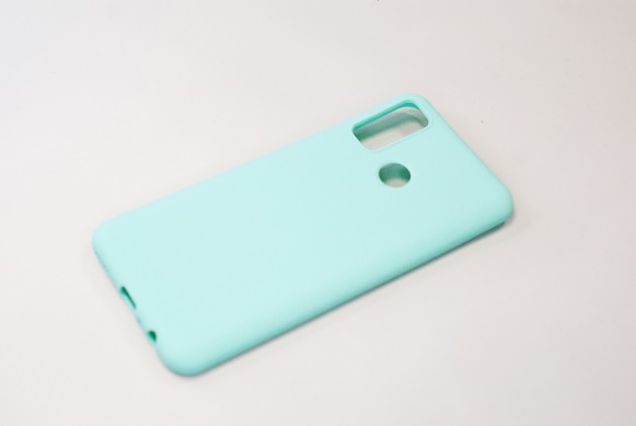 Чехол силиконовый матовый Huawei P Smart 2020/ Nova 3+, мятный