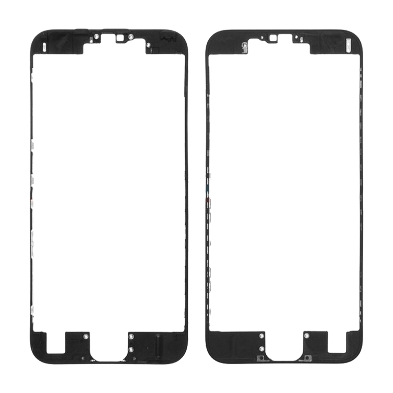 Рамка дисплея iPhone 6S с клеем, черная
