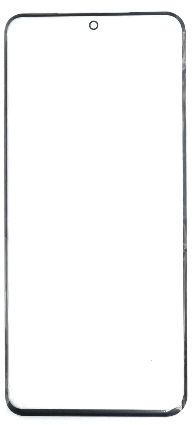 Стекло дисплея для переклейки Samsung S20 (G980F), с OCA пленкой, черное