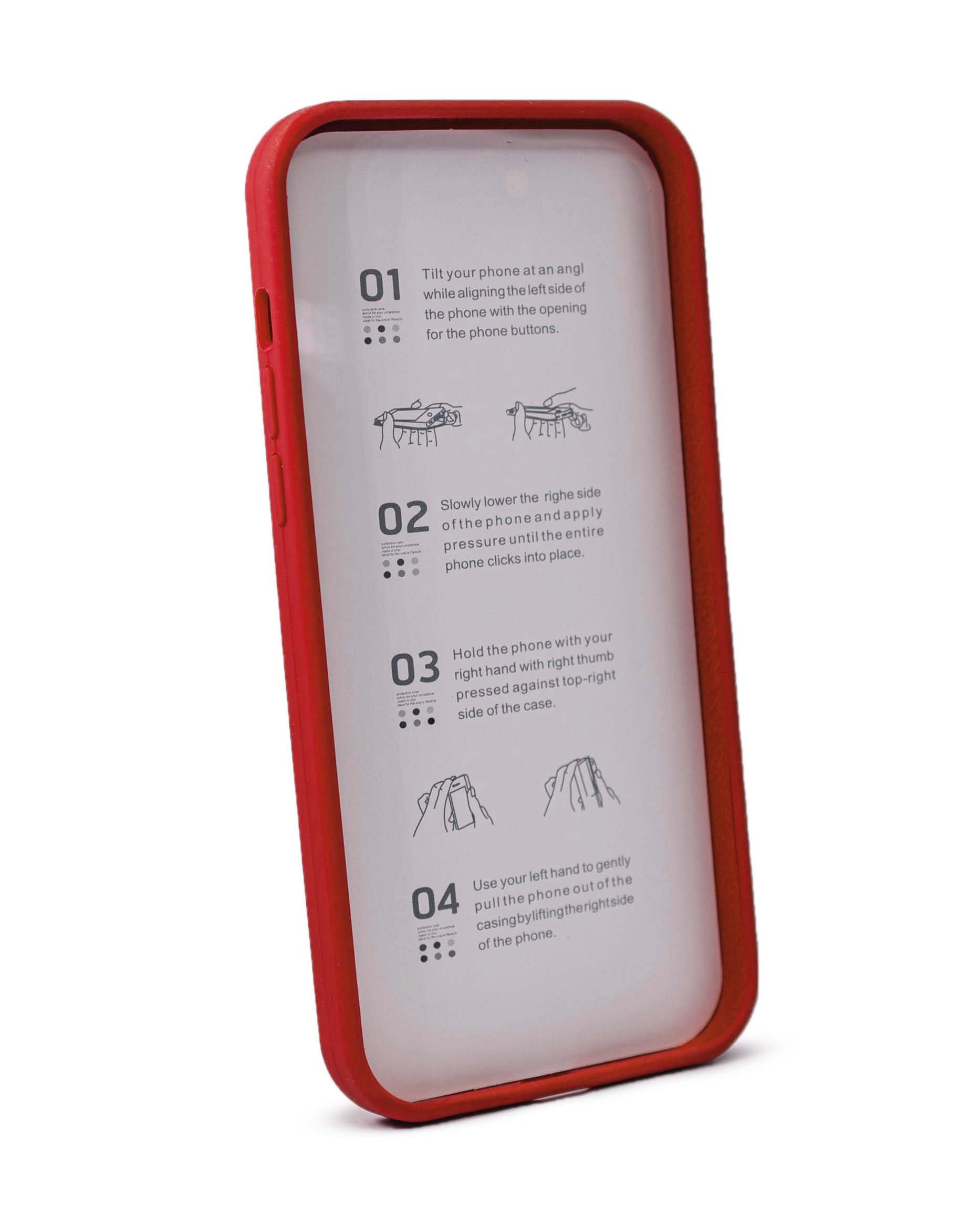 Чехол Piblue iPhone 13 Pro Max Silicone MagSafe, красный