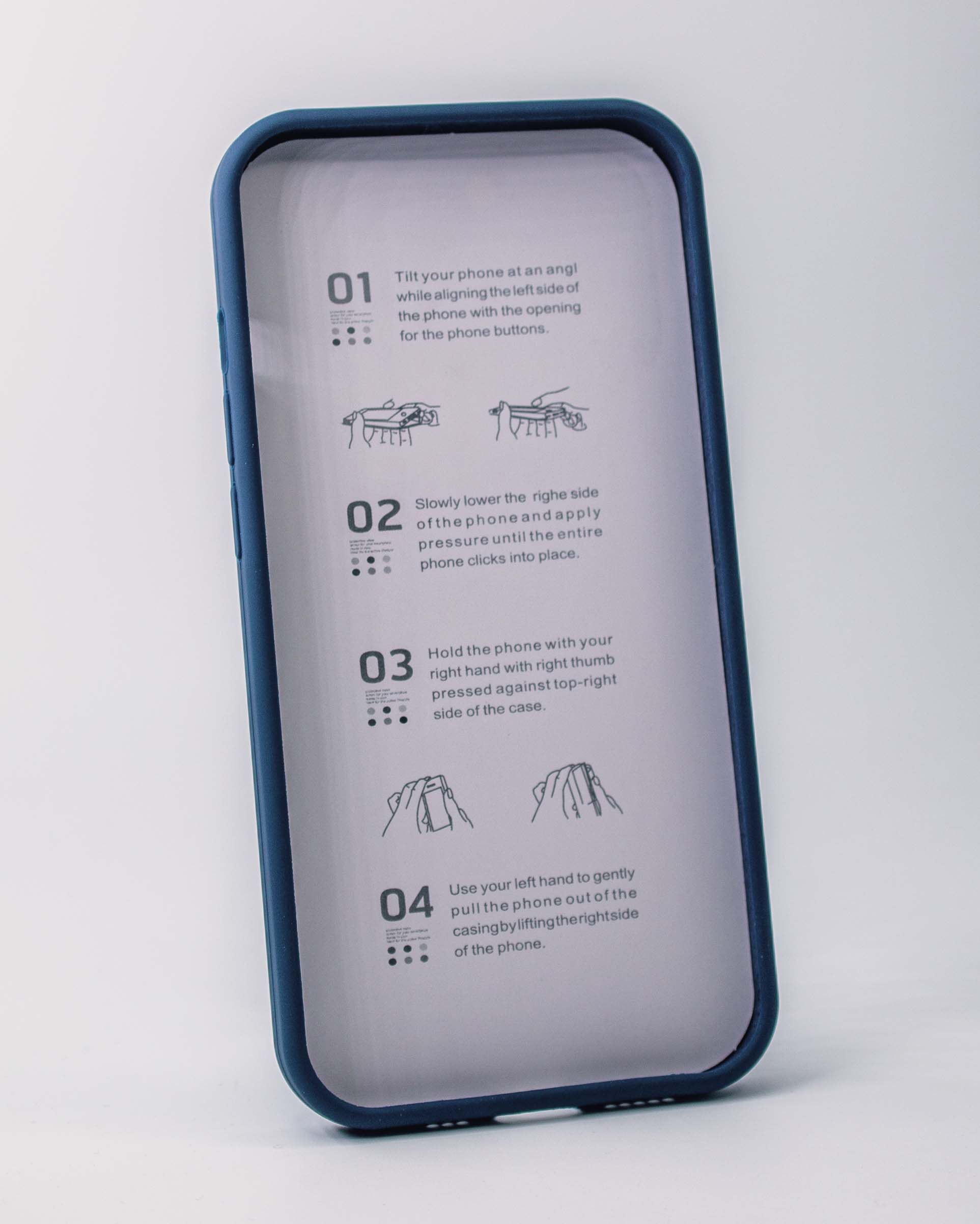 Чехол Piblue iPhone 13 Pro Silicone MagSafe, синий