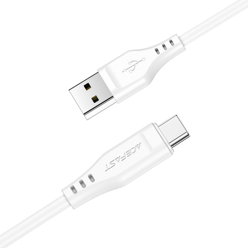 USB кабель Type-C ACEFAST C3-04 (120см. 3A), белый