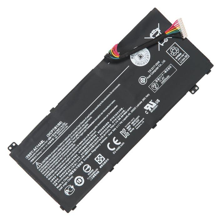 АКБ AC14A8L для ноутбука Acer Aspire VN7-571G, VN7-791 11.4V 4465mAh 51Wh черная (Org)