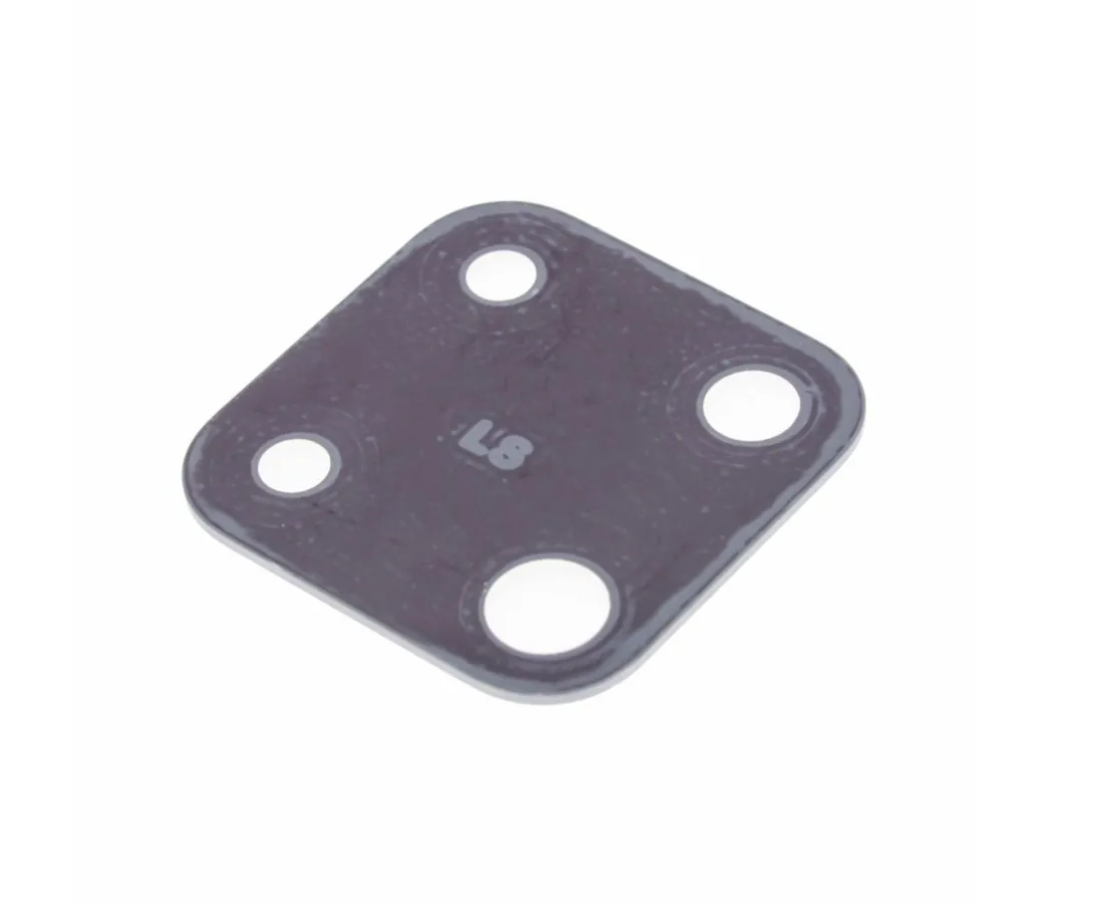 Стекло камеры Realme C15, черное