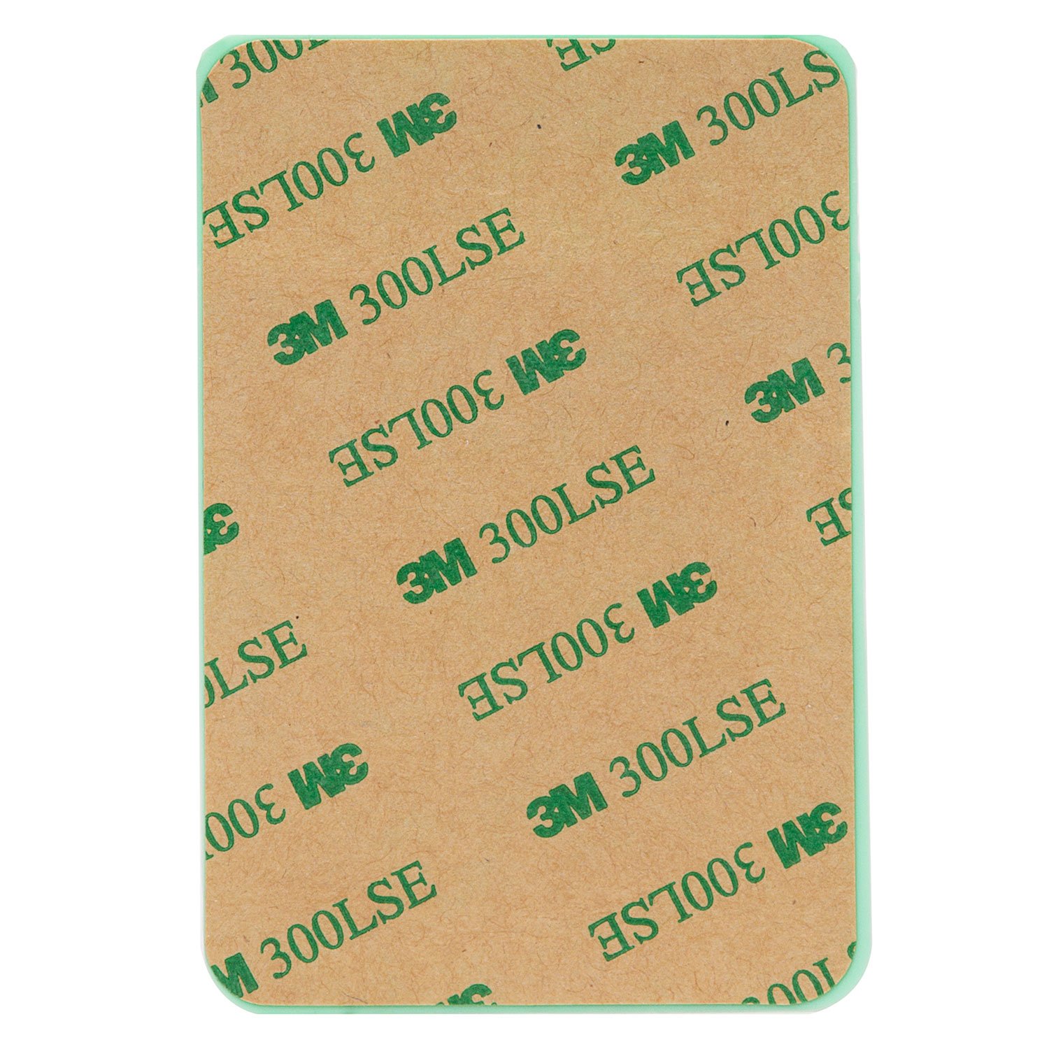 Картхолдер - футляр для карт на клеевой основе, светло-зеленый 04