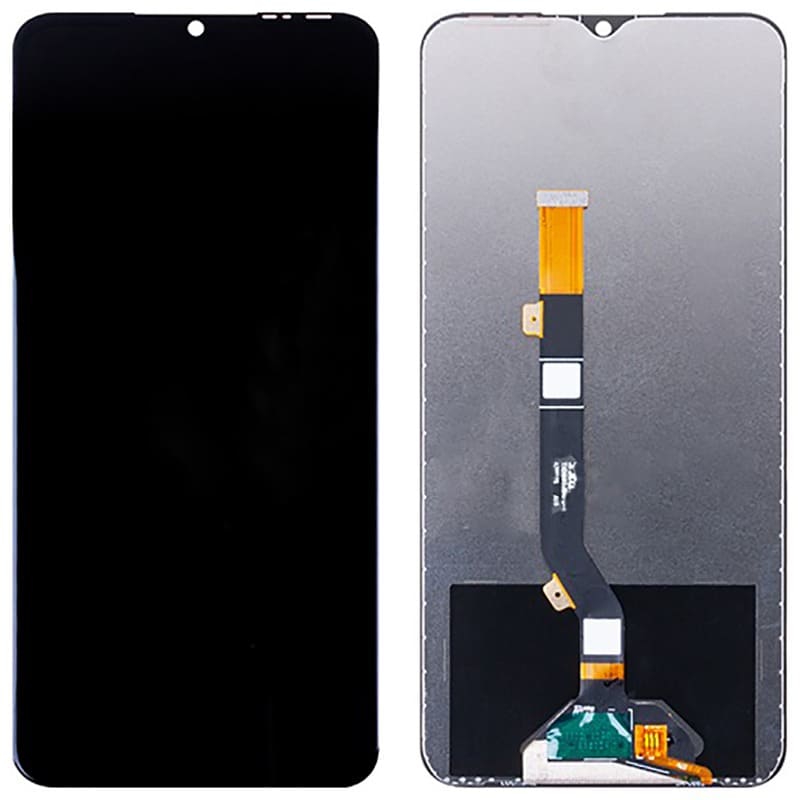 Дисплей Tecno Spark 8P/ 8T/ Infinix Hot 11 X662B/ Itel Vision 5 (KG7n) в сборе с тачскрином Черный