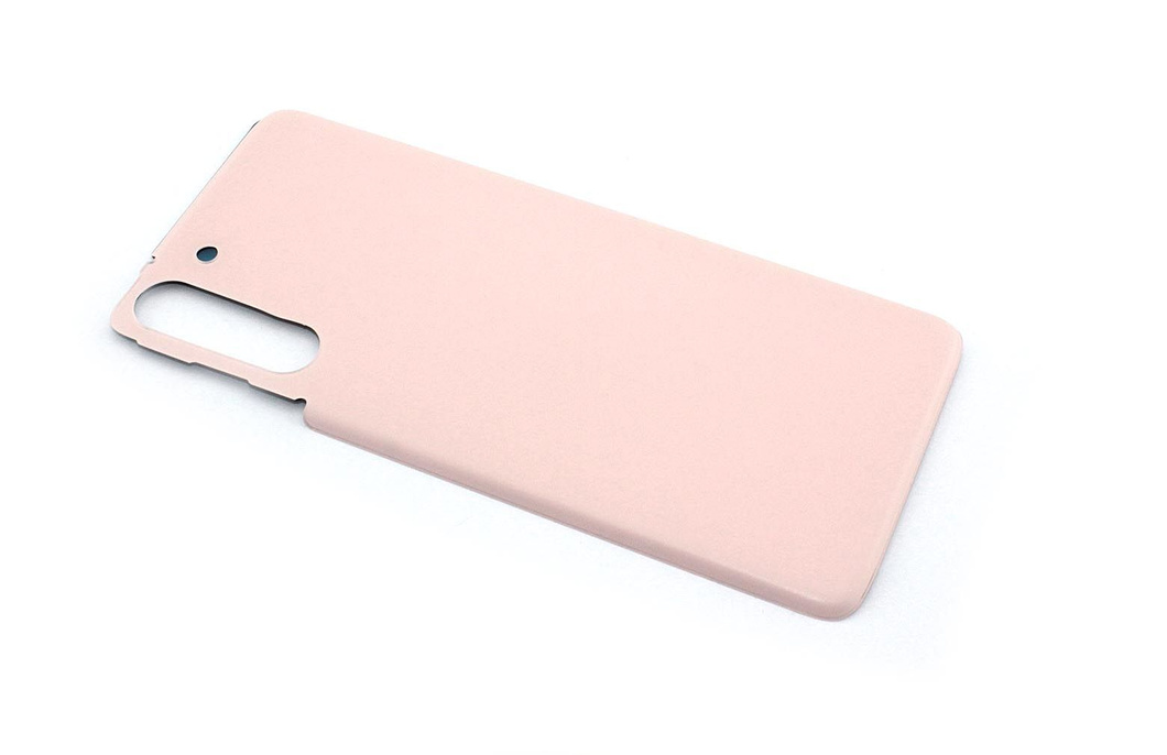 Задняя крышка для Samsung G991 S21, розовая