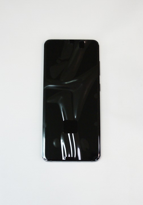 Дисплей Samsung G980F Galaxy S20 в сборе с тачскрином и рамкой, Черный (OR100%)