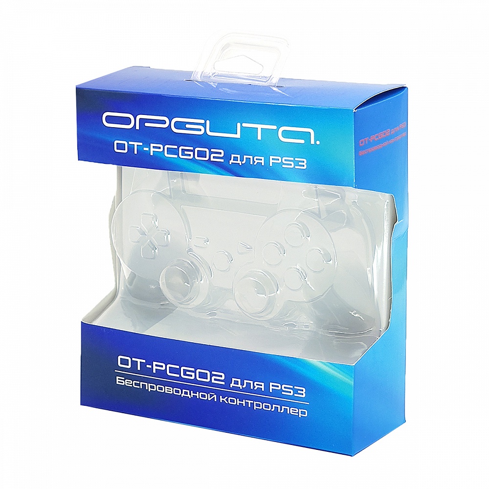 Геймпад OT-PCG02 для PlayStation 3 Bluetooth цвет синий
