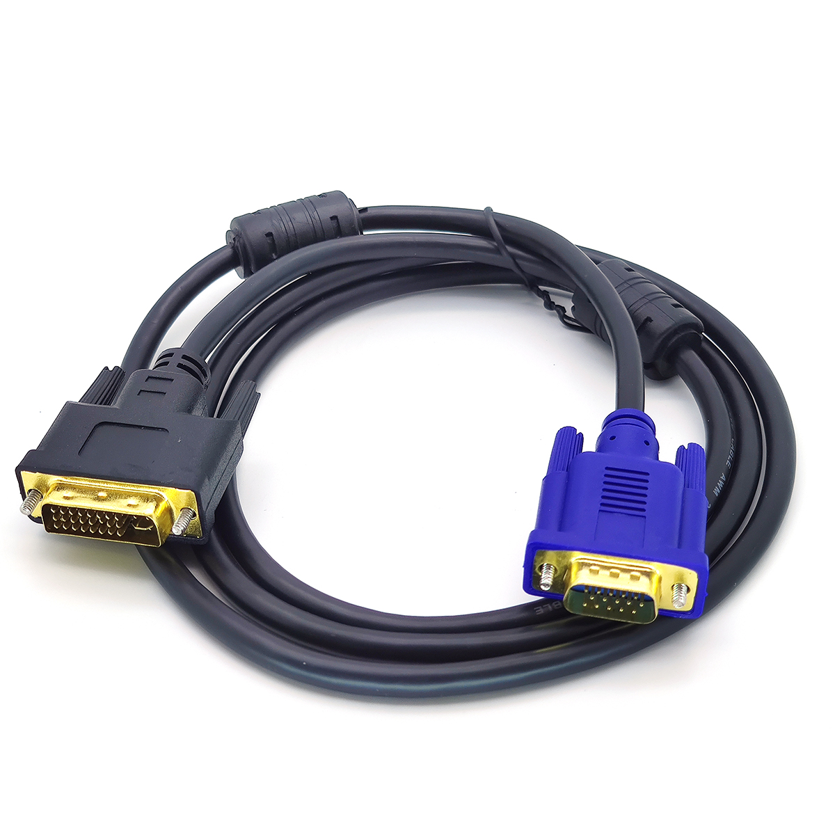 Кабель ОРБИТА OT-AVW03 DVI (I dual) - VGA 1,5 метра