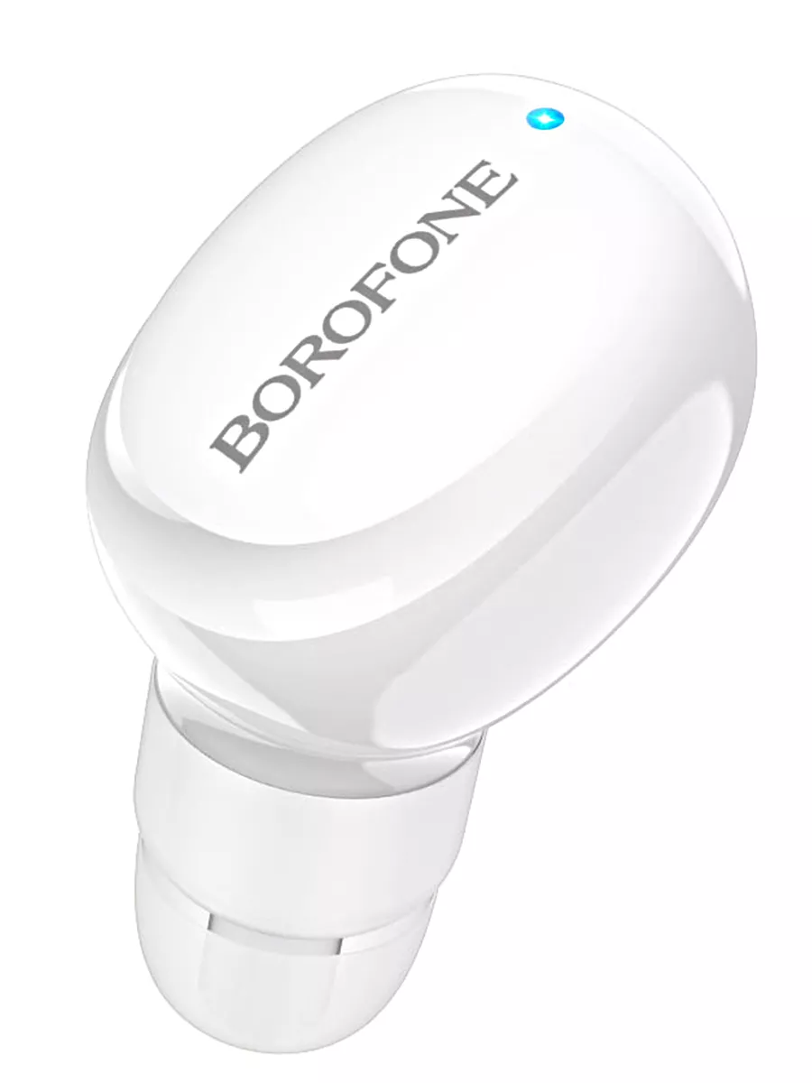 Bluetooth гарнитура BOROFONE BC34 Mikey Mini BT headset, белая