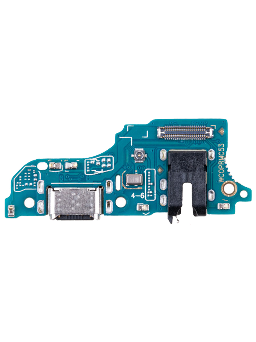 Шлейф Realme C53 плата на разъем зарядки, разъем гарнитуры и микрофон (Org)