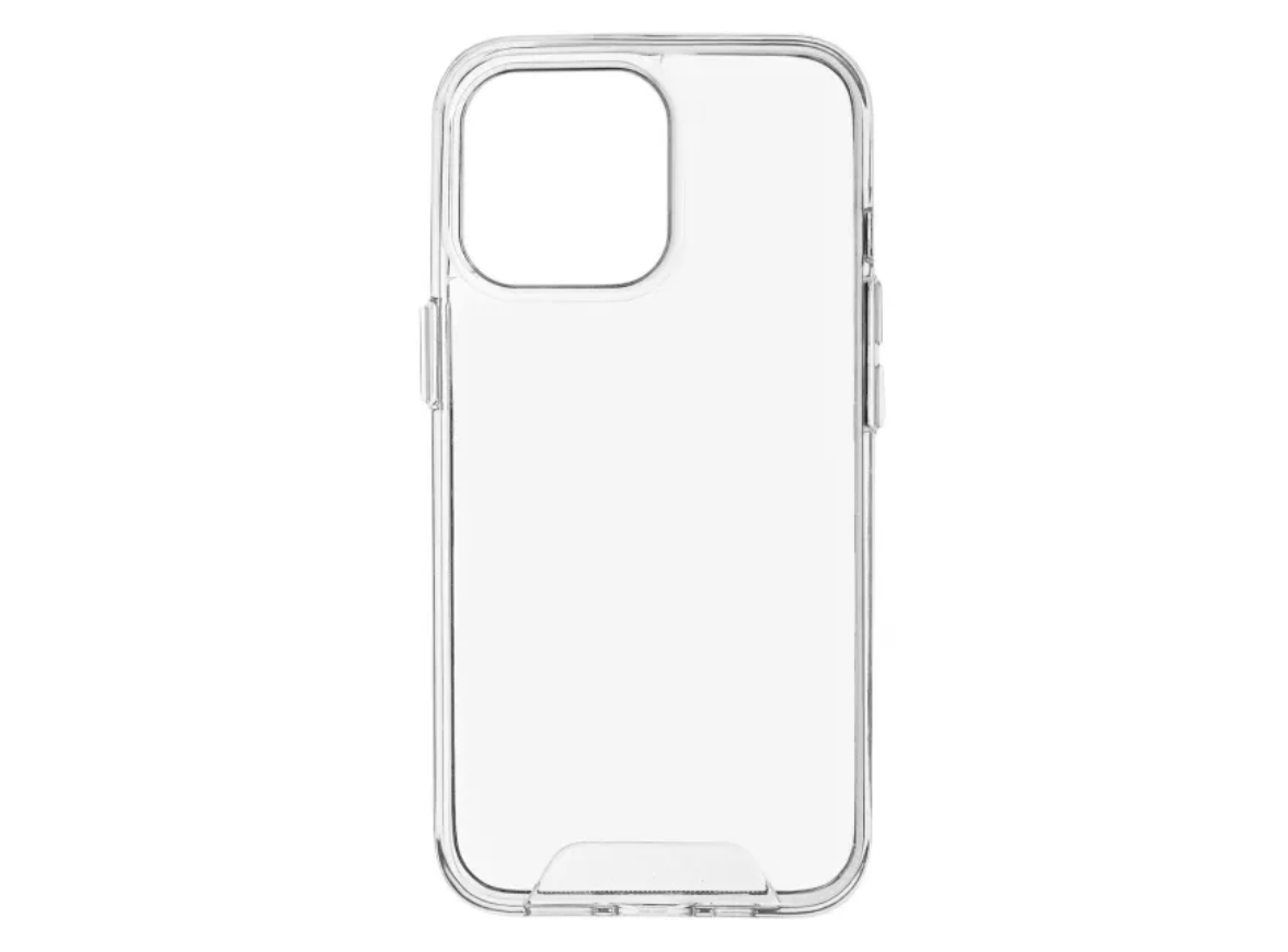 Чехол силиконовый тонкий прозрачный для iPhone 16 Plus