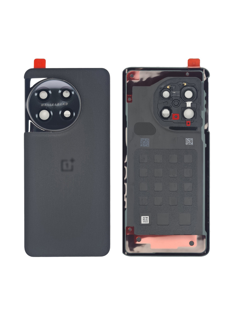 Задняя крышка в сборе со стеклом камеры OnePlus 11 (Черный) Premium (Org)