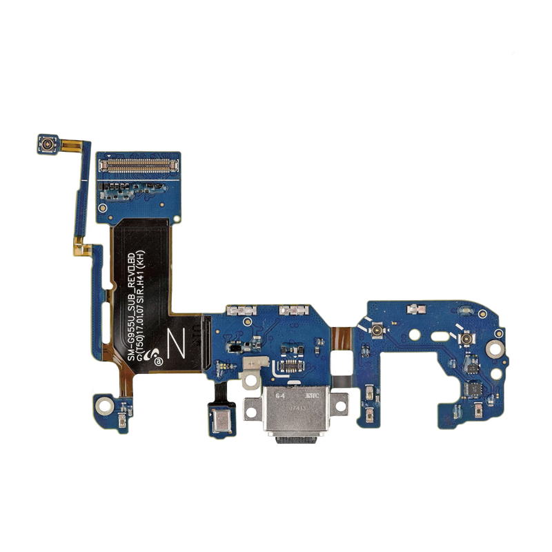 Шлейф Samsung G955F (S8 Plus) на разъем зарядки и микрофон