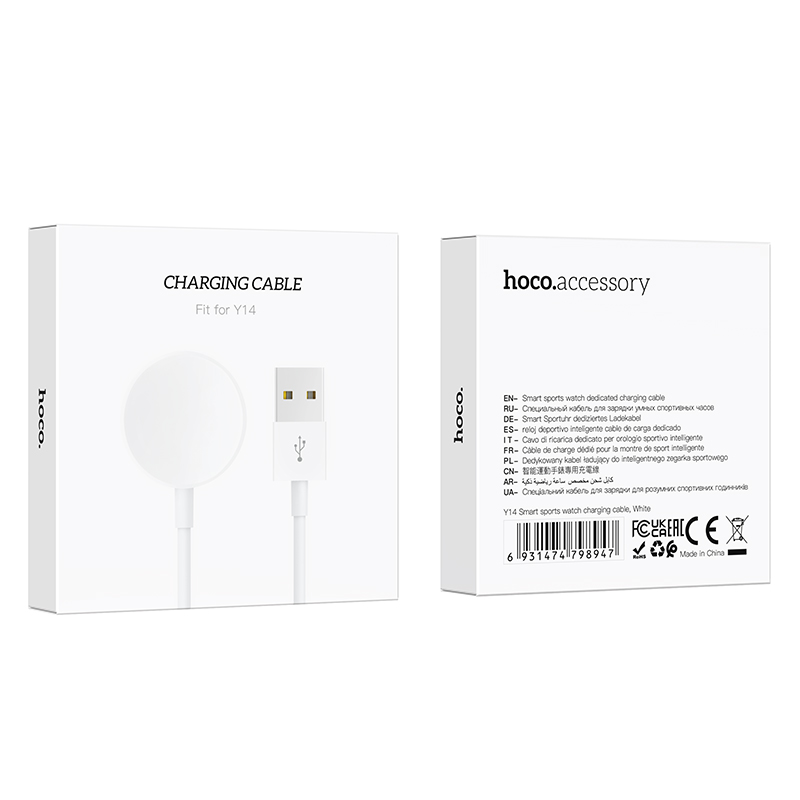 Зарядный кабель для смарт часов HOCO Y14