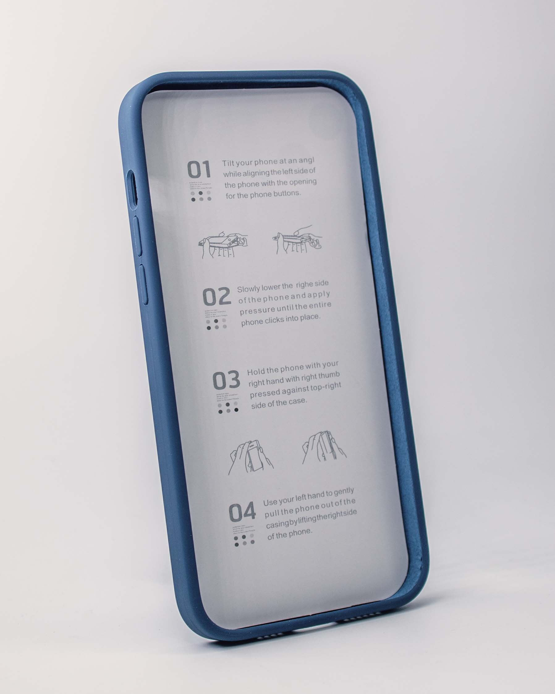 Чехол Piblue iPhone 14 Plus Silicone MagSafe, синий