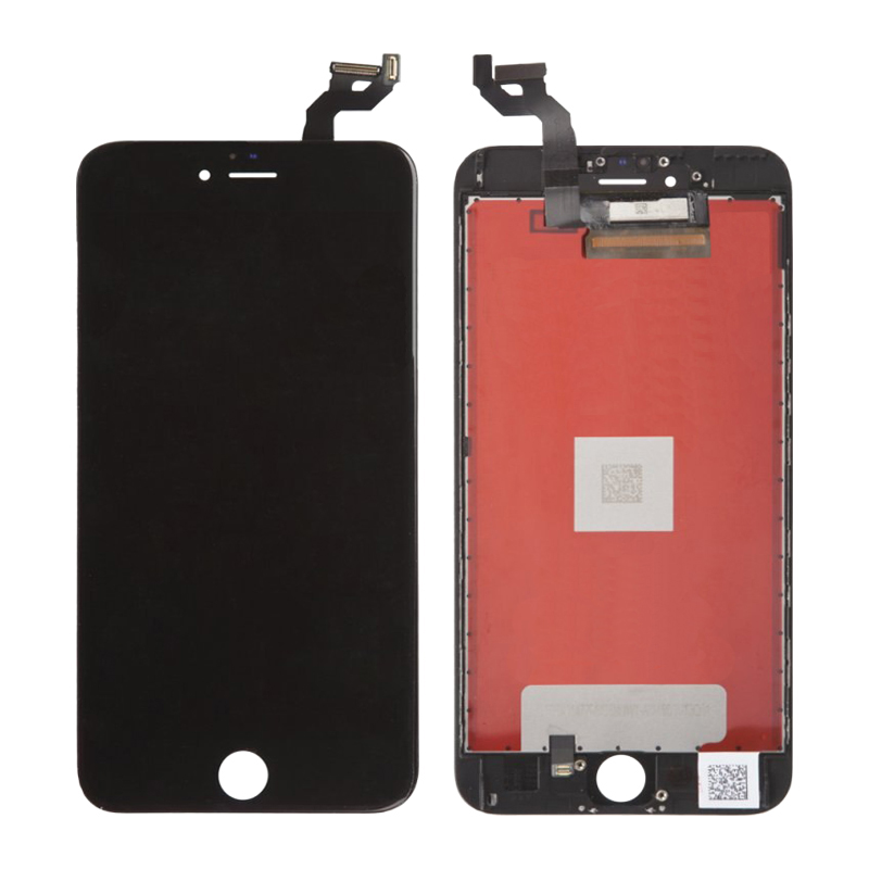 Дисплей iPhone 6S Plus в сборе с тачскрином, Черный (LCD OR/ переклей)