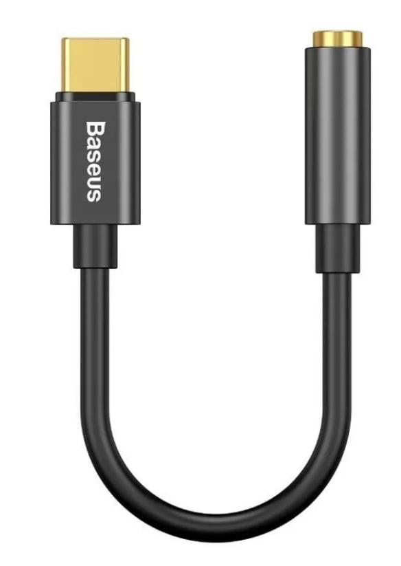 Адаптер-переходник Baseus L54 (Type-C Male to 3.5mm Female) (Черный)