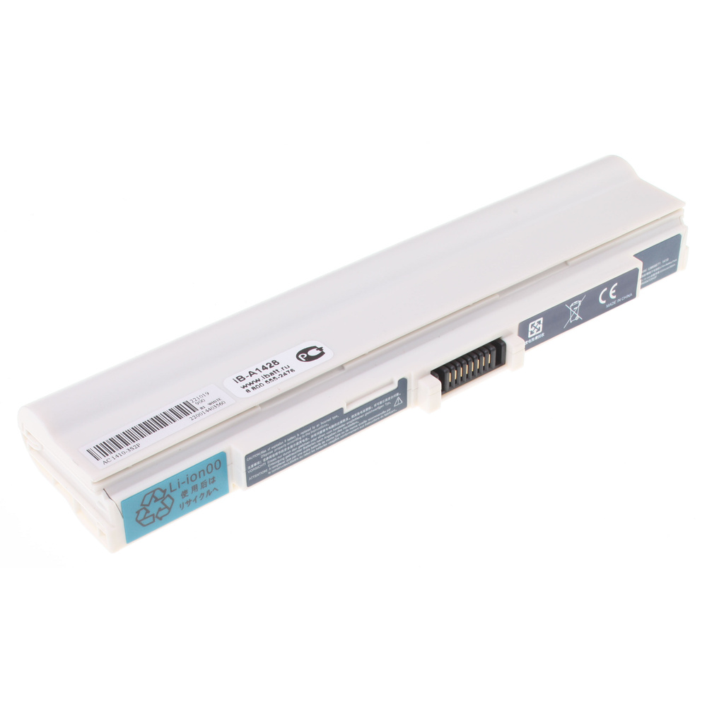 АКБ UM09E71 для ноутбука Acer Aspire 1810T 10.8V 5200mAh (OEM) белая