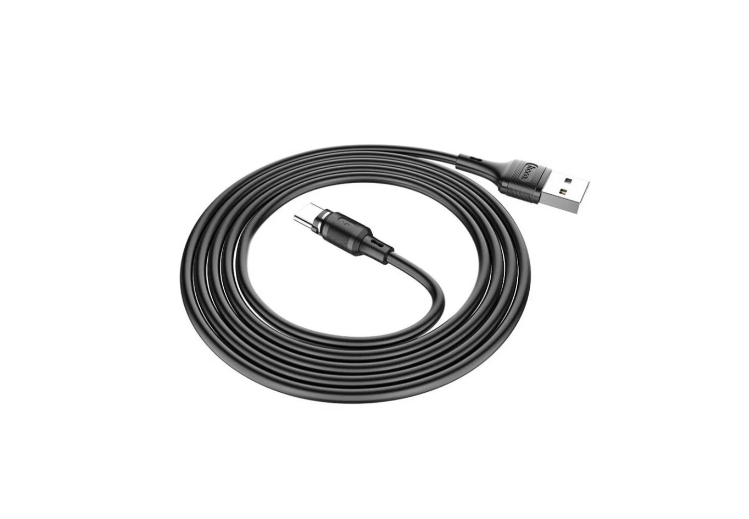 USB кабель Type-C HOCO X52 Sereno magnetic charging cable (100см. 2A), черный