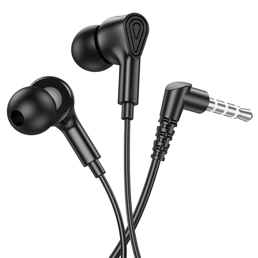 Наушники HOCO M102 Ingenious universal earphone, черные