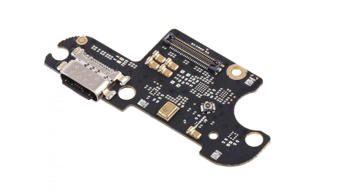 Шлейф Xiaomi Mi 8 Lite плата на разъем зарядки и микрофона