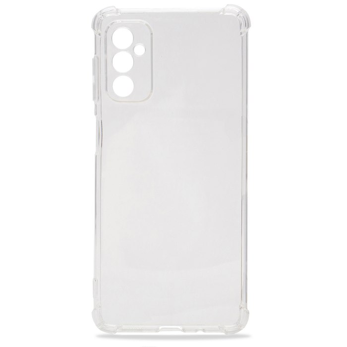 Чехол силиконовый противоударный Samsung M52 5G прозрачный