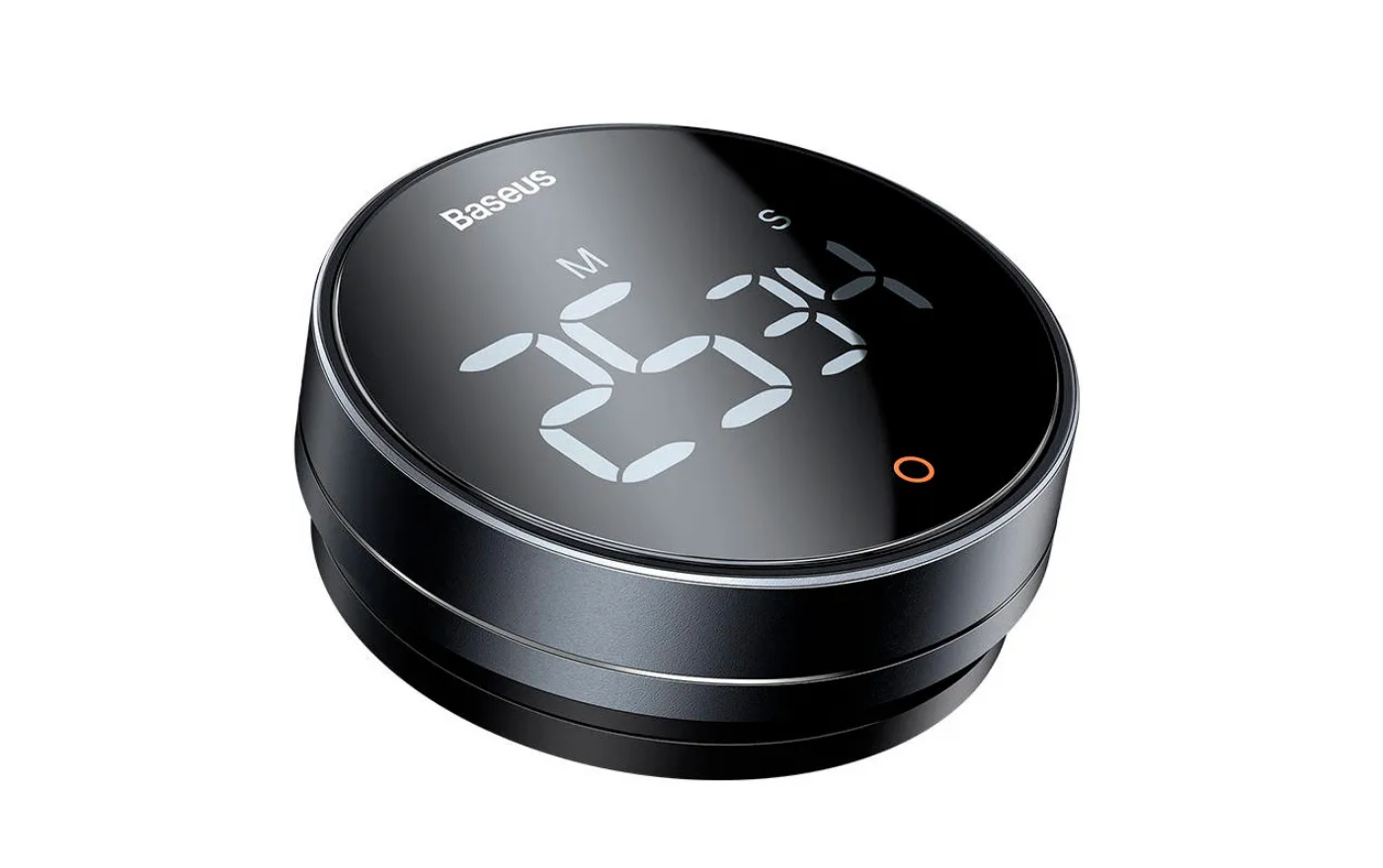 Цифровой таймер BASEUS Heyo Pro, темно-серый