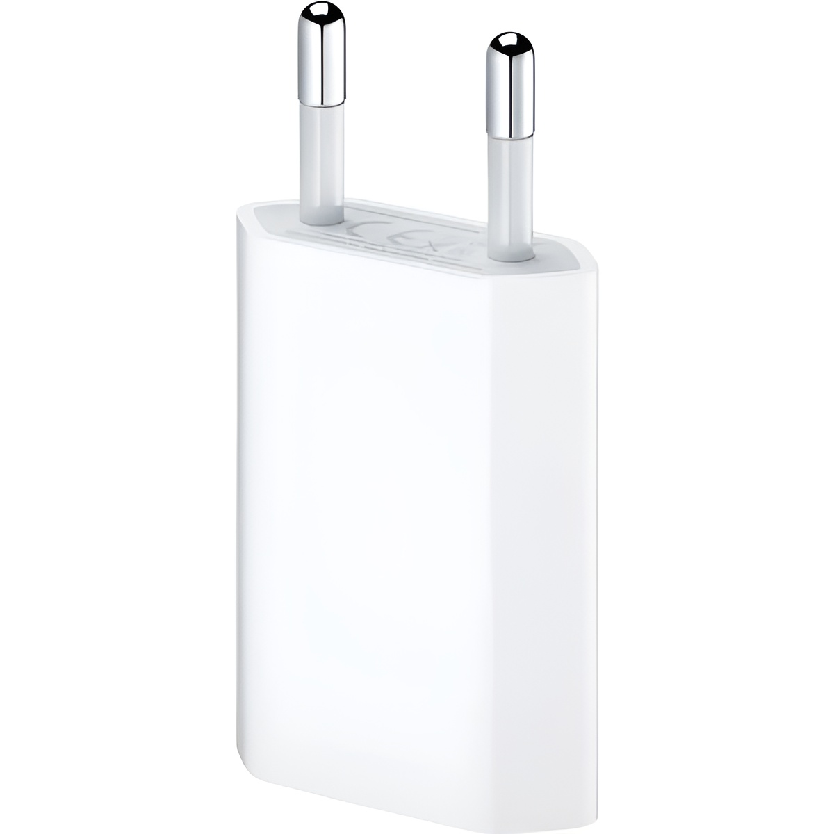 Сетевой USB адаптер 1000mAh orig (плоский) (MD813ZM/A), белый (упаковка)