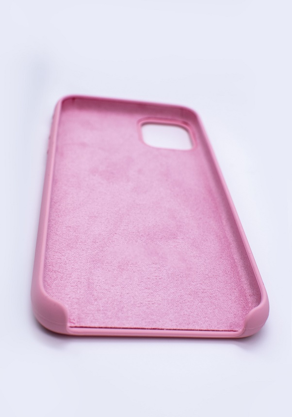 Чехол силиконовый гладкий Soft Touch iPhone 11 Pro Max, розовый №6
